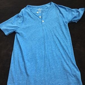 Blue American eagle Henley